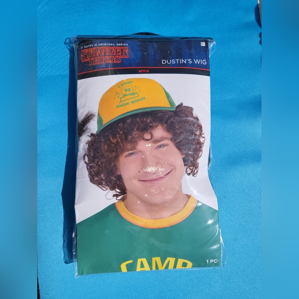 Halloween Wig and Hat for Dustin Costume